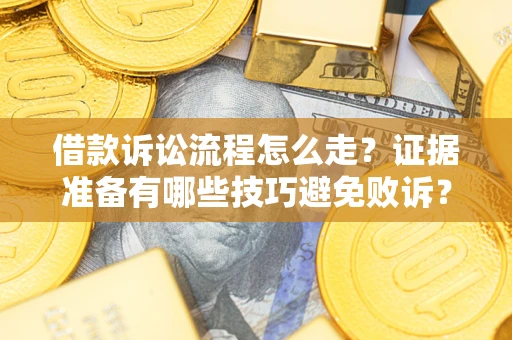 武汉借款诉讼流程怎么走？证据准备有哪些技巧避免败诉？