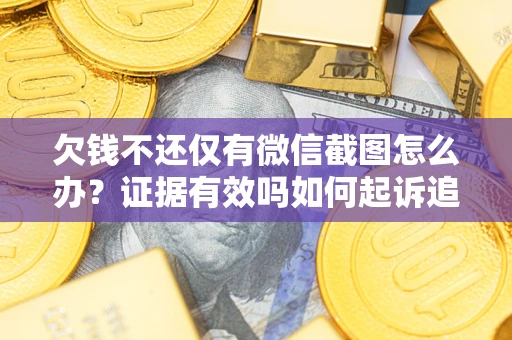 武汉欠钱不还仅有微信截图怎么办？证据有效吗如何起诉追回欠款？