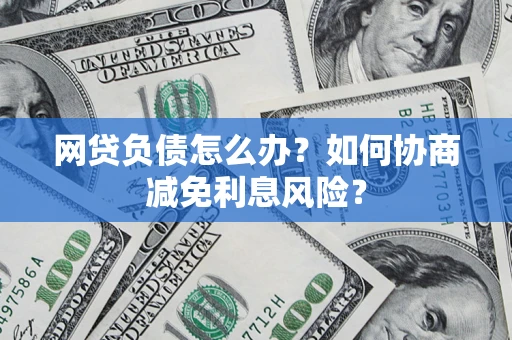 武汉网贷负债怎么办？如何协商减免利息风险？