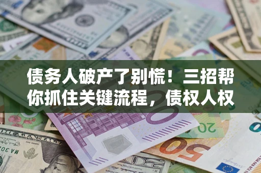 武汉债务人破产了别慌！三招帮你抓住关键流程，债权人权益不再缩水