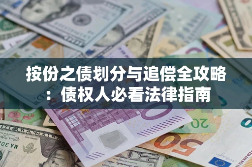 武汉按份之债划分与追偿全攻略：债权人必看法律指南