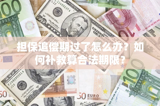 武汉担保追偿期过了怎么办？如何补救算合法期限？