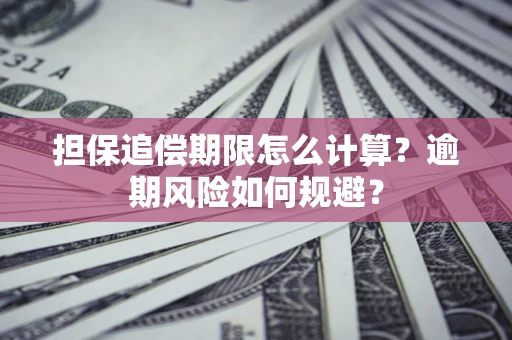武汉担保追偿期限怎么计算？逾期风险如何规避？