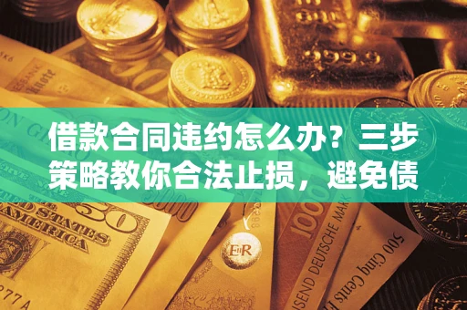武汉借款合同违约怎么办？三步策略教你合法止损，避免债务危机升级