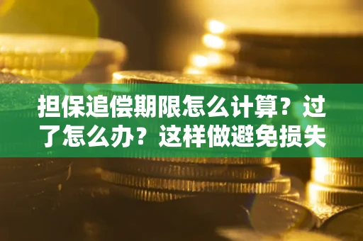 武汉担保追偿期限怎么计算？过了怎么办？这样做避免损失！